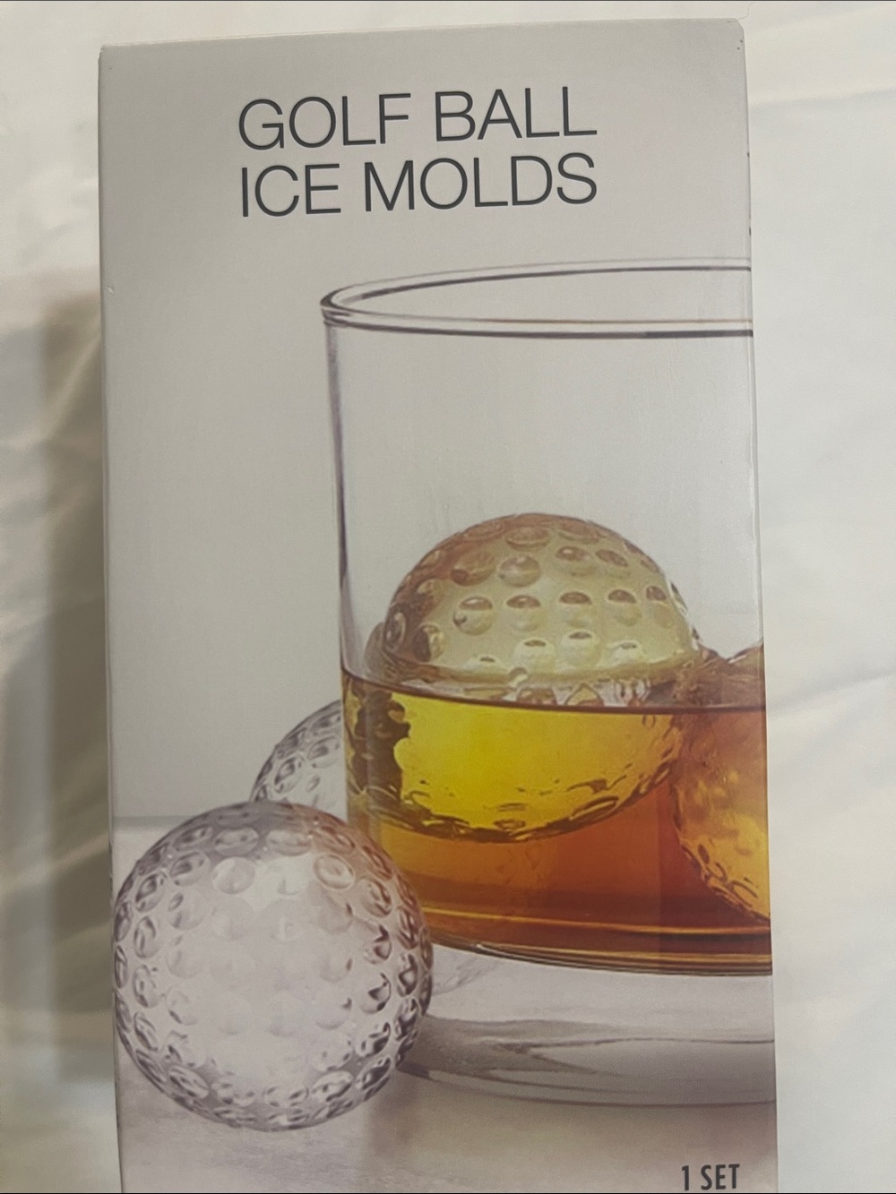 Golf Ball Ice Molds